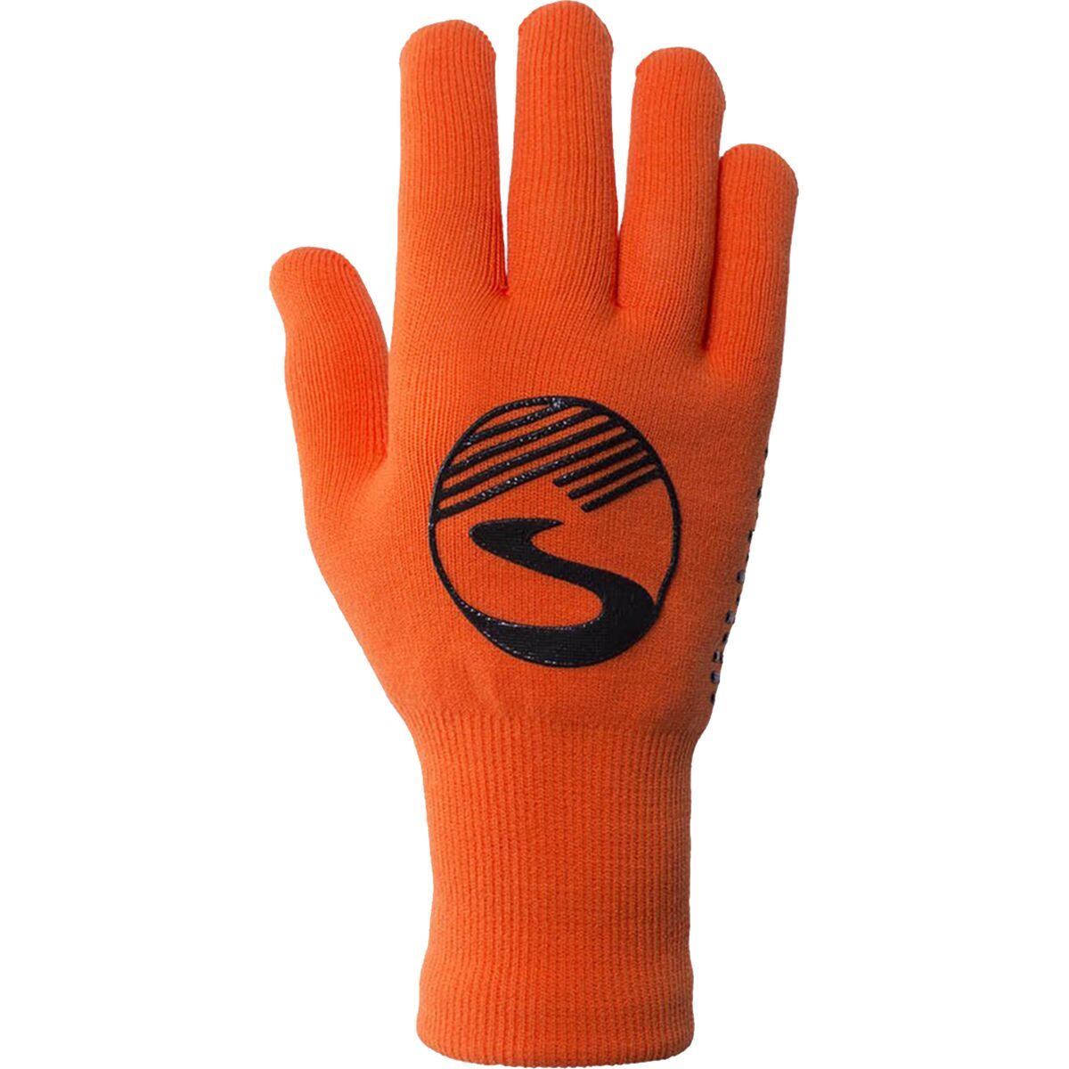 Image of Showers Pass Crosspoint Knit Waterproof Sport Glove Safety Orange, XL