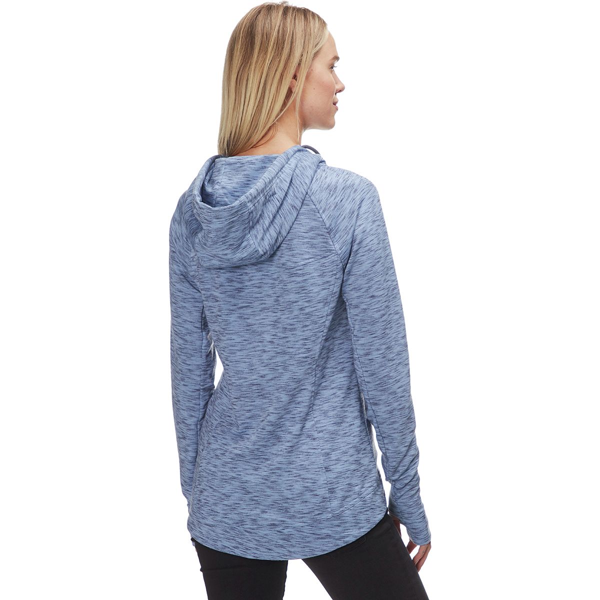 stoic heather fleece pullover