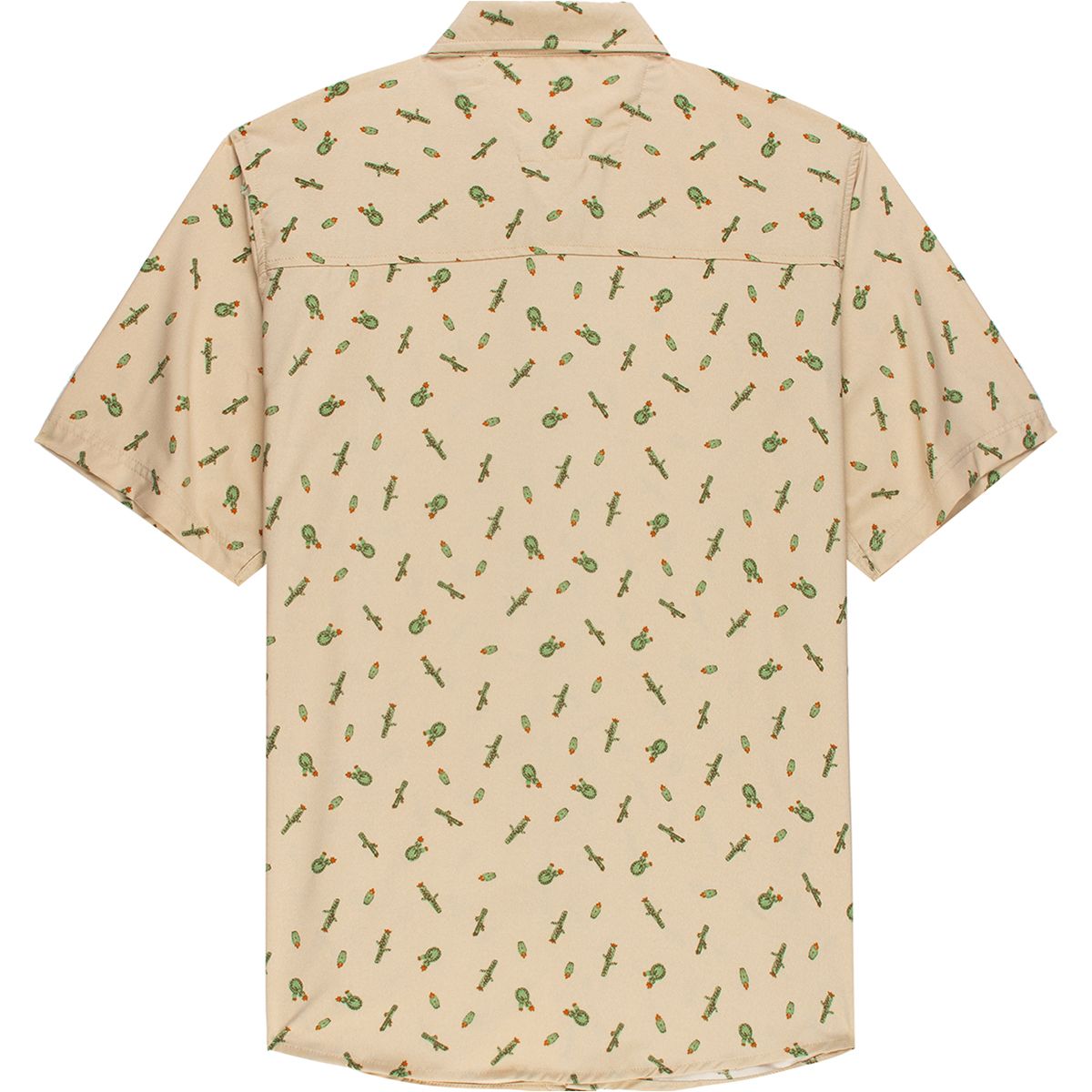 Stoic Cactus Print Performance Woven Button-Down Shirt - Men's - Clothing