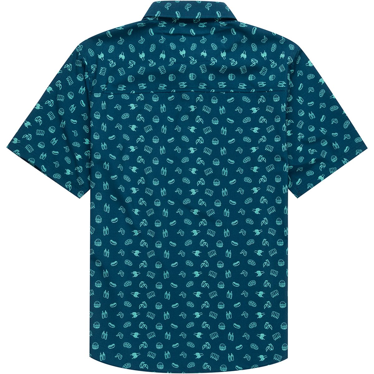 Bbq button down shirt Clearance