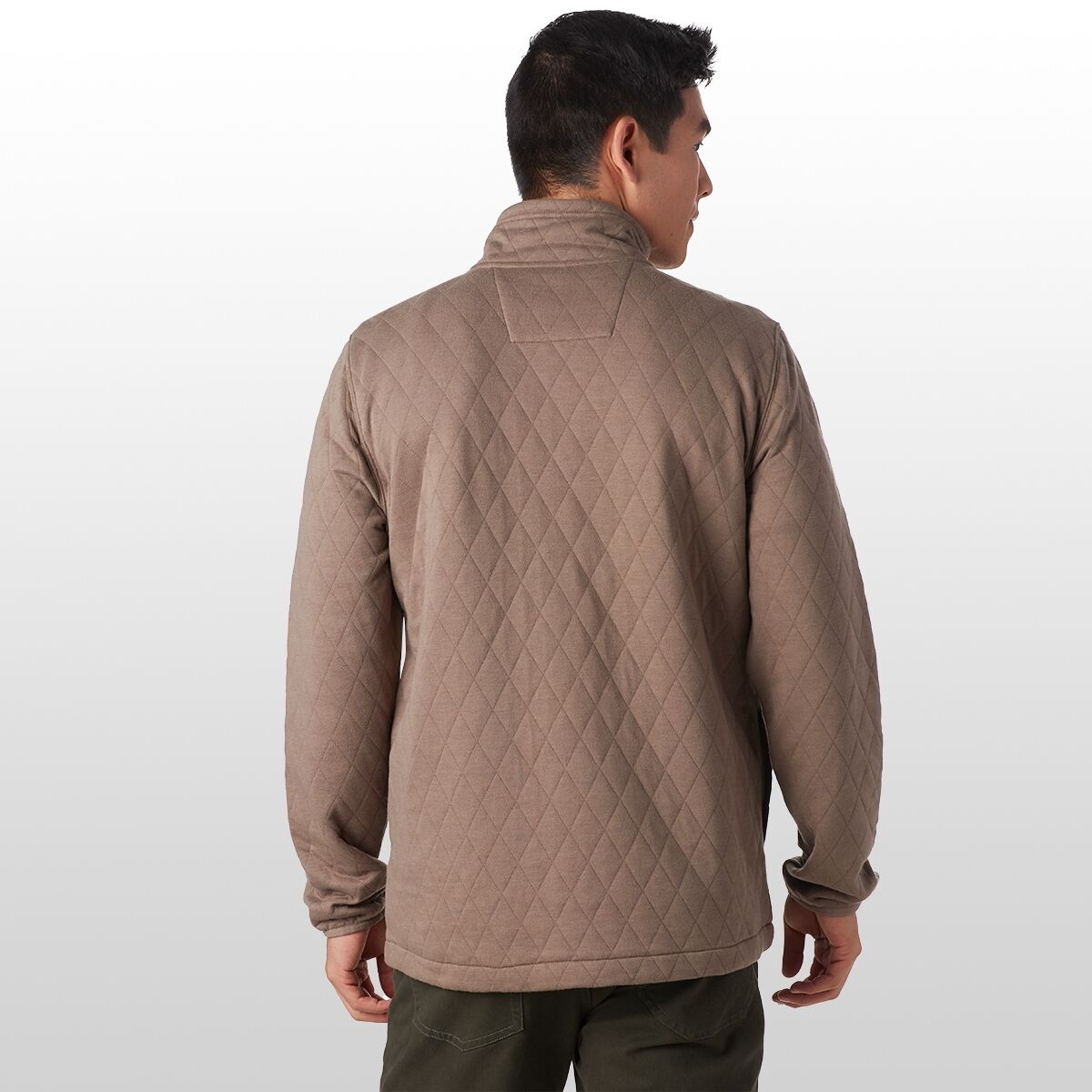 stoic quilted cotton pullover