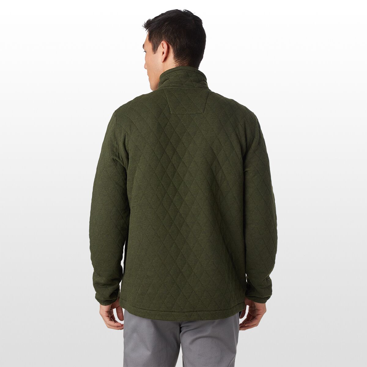 stoic quilted cotton pullover
