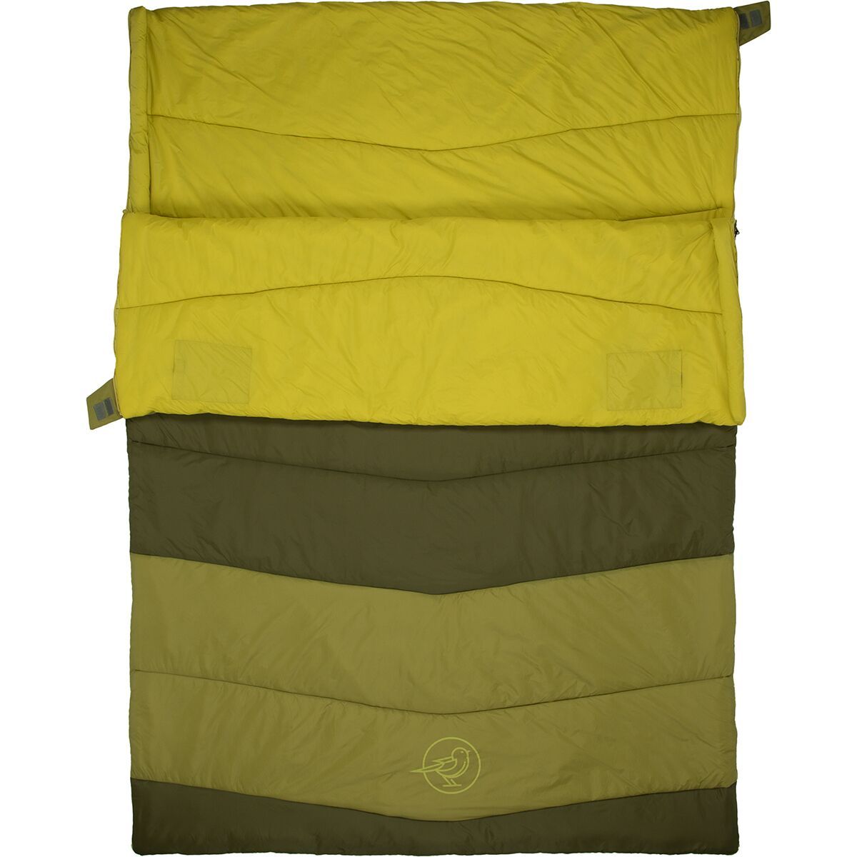 Stoic Groundwork Double Sleeping Bag: 20F Synthetic Moss, One Size