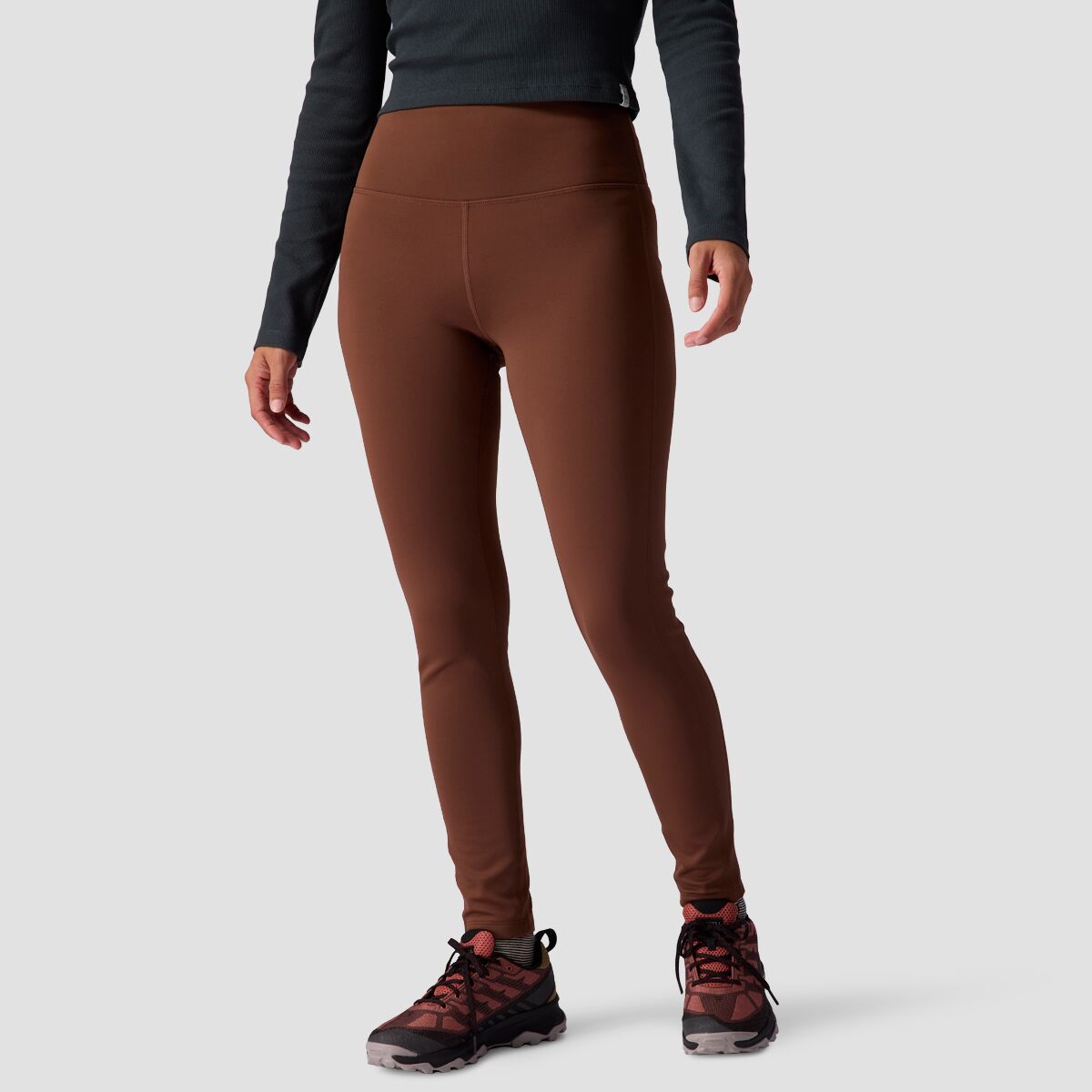 Stoic Stoic Fleece-Lined Legging - Women's Potting Soil, XS