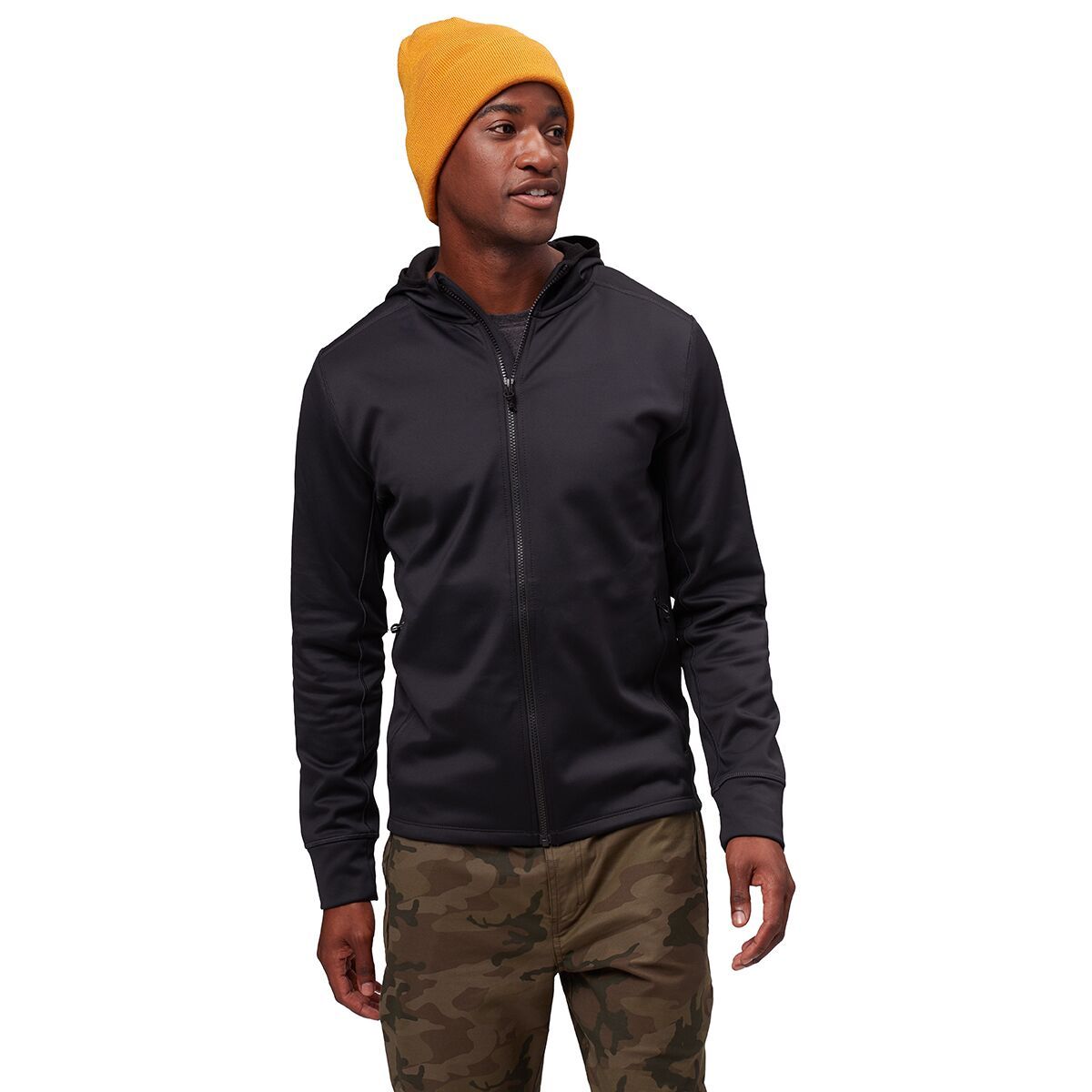 Stoic Tech Fleece Hooded Jacket - Men's Stretch Limo, XXL