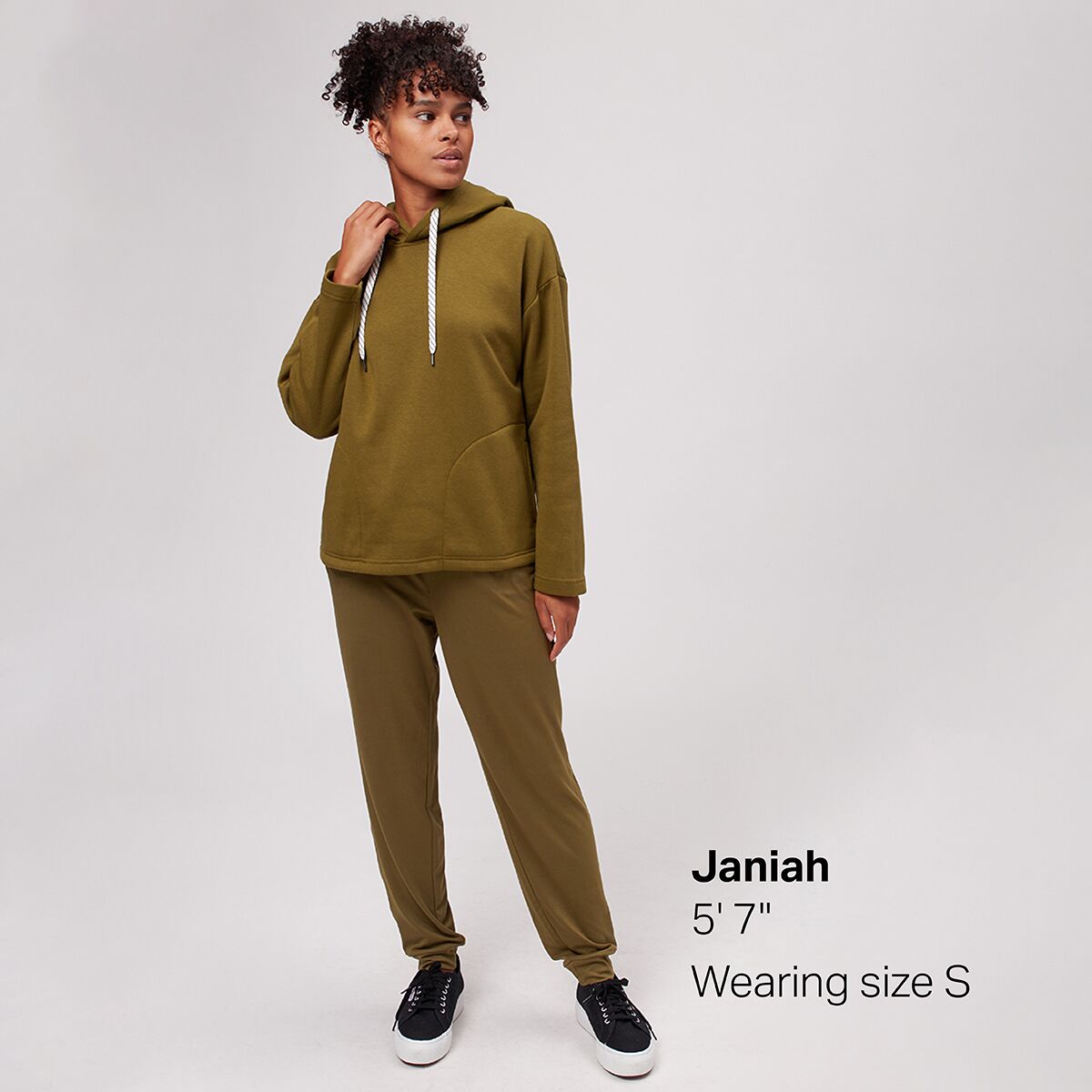 stoic heather fleece pullover