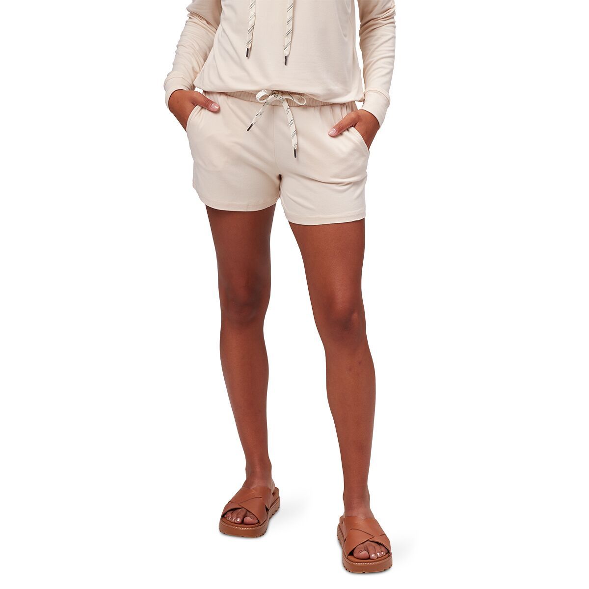 Stoic Knit Short - Past Season - Women's Khaki, XS