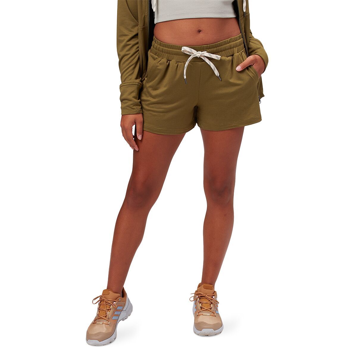 Stoic Knit Short - Past Season - Women's Olive Branch, L