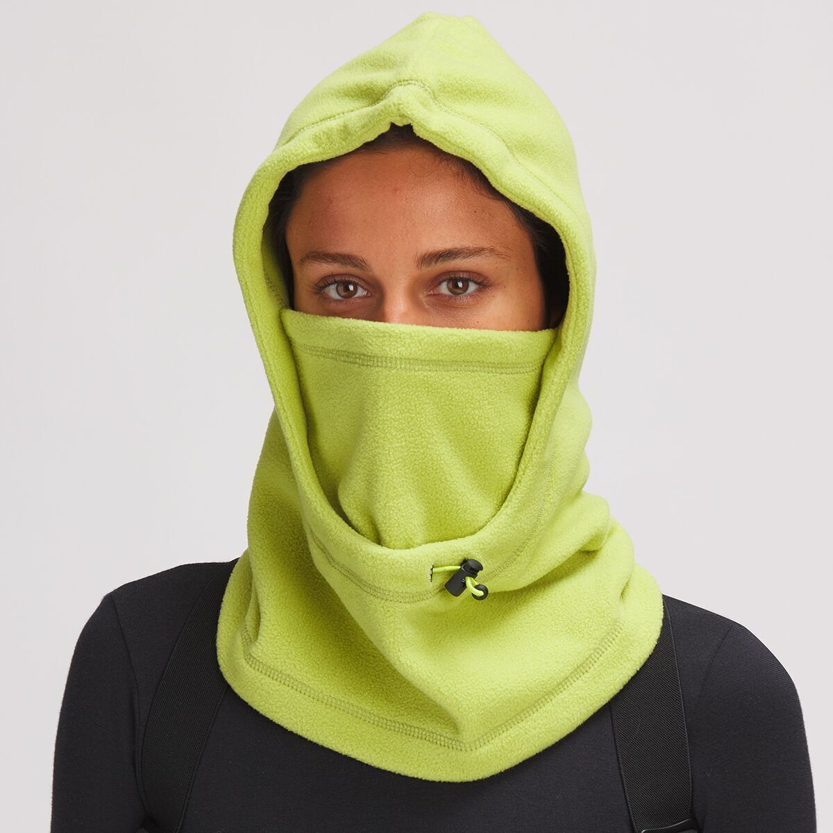 Stoic Polar Fleece Neck Balaclava Herbal Green, One Size