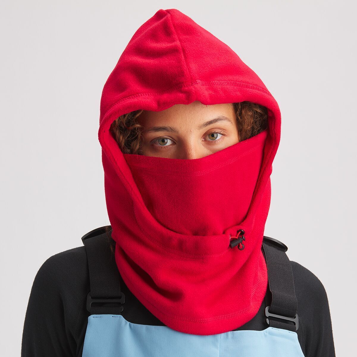 Stoic Polar Fleece Neck Balaclava Jester Red, One Size