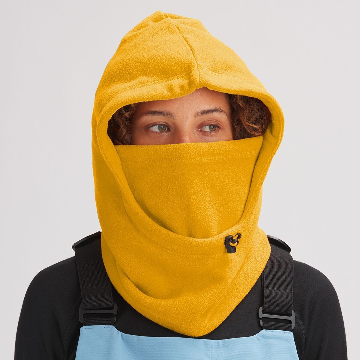 Stoic Polar Fleece Neck Balaclava Mineral Yellow, One Size