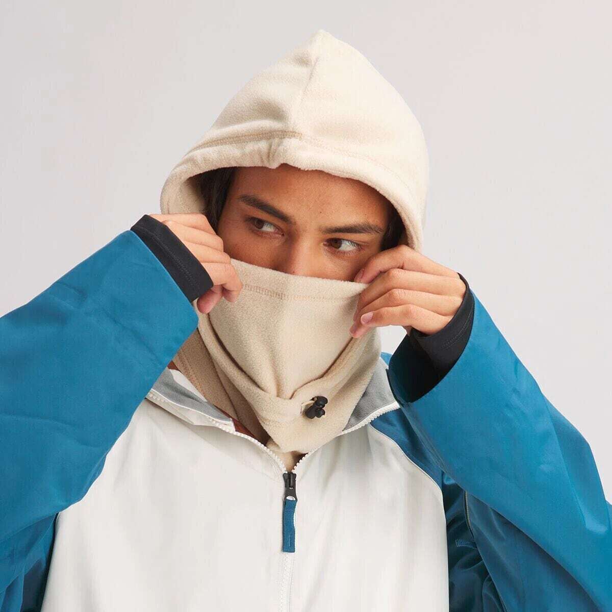 Stoic Polar Fleece Neck Balaclava Oatmeal, One Size