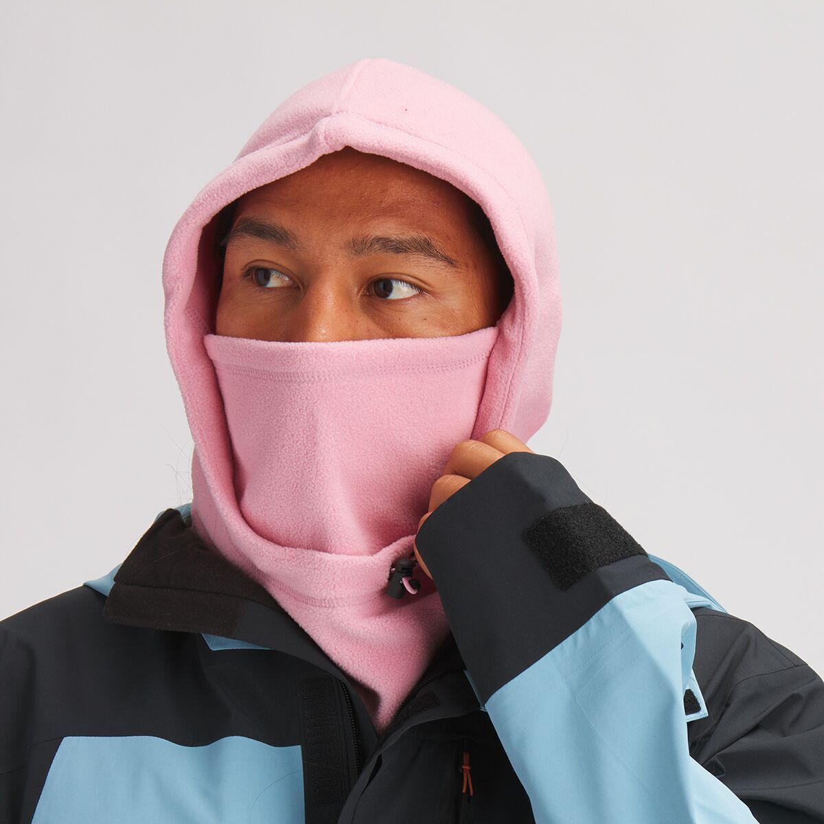 Stoic Polar Fleece Neck Balaclava Pink Nectar, One Size