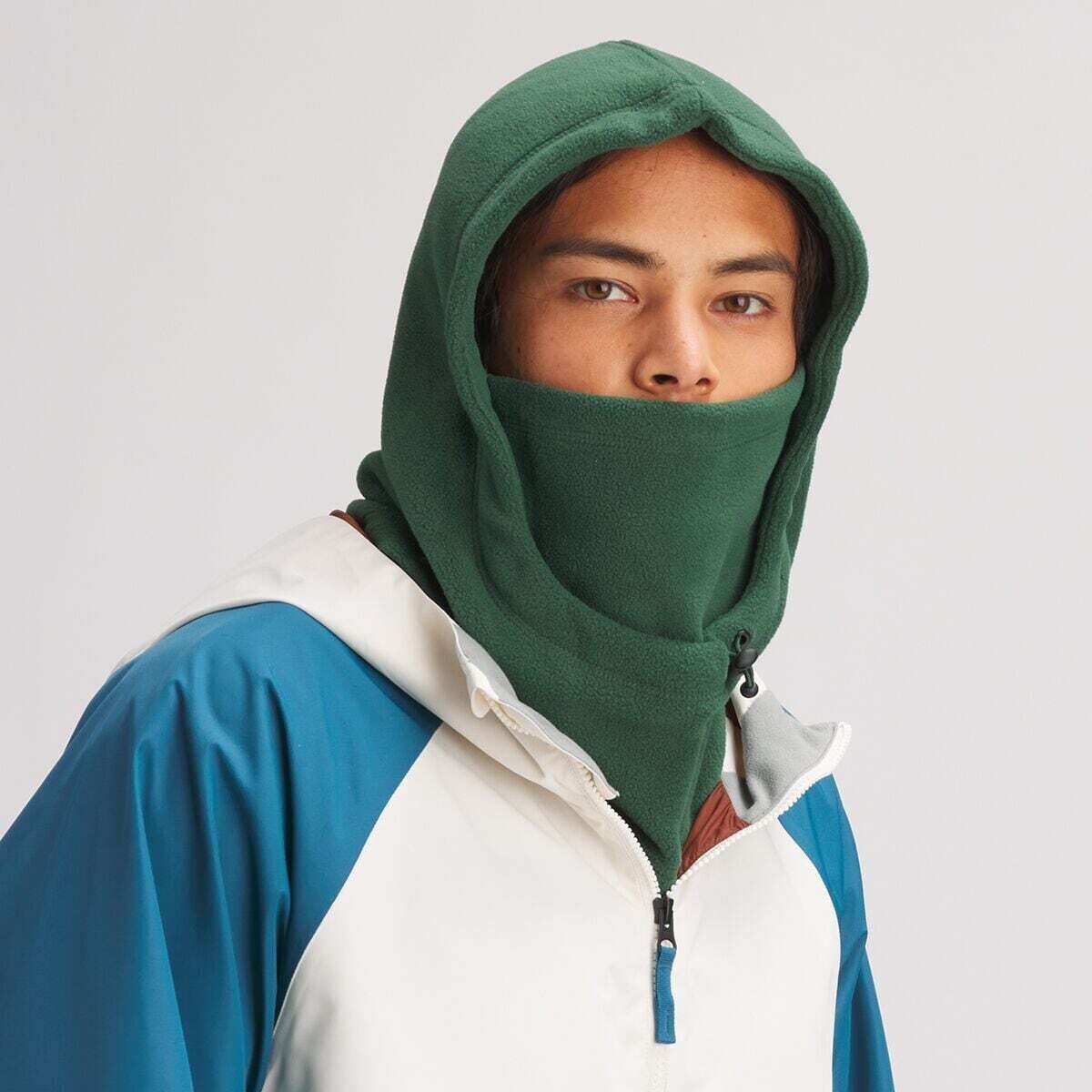 Stoic Polar Fleece Neck Balaclava Trekking Green, One Size