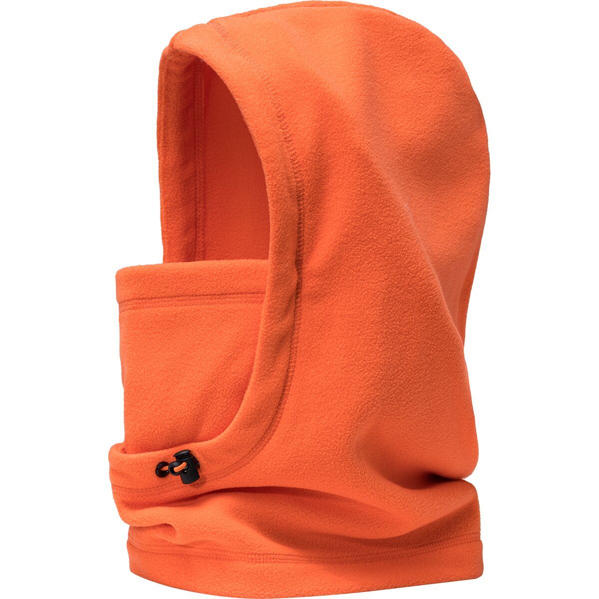 Stoic Polar Fleece Neck Balaclava Vermillion Orange, One Size
