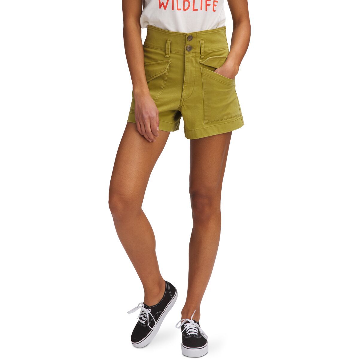 Stoic Venture Short - Women's Green Moss, L