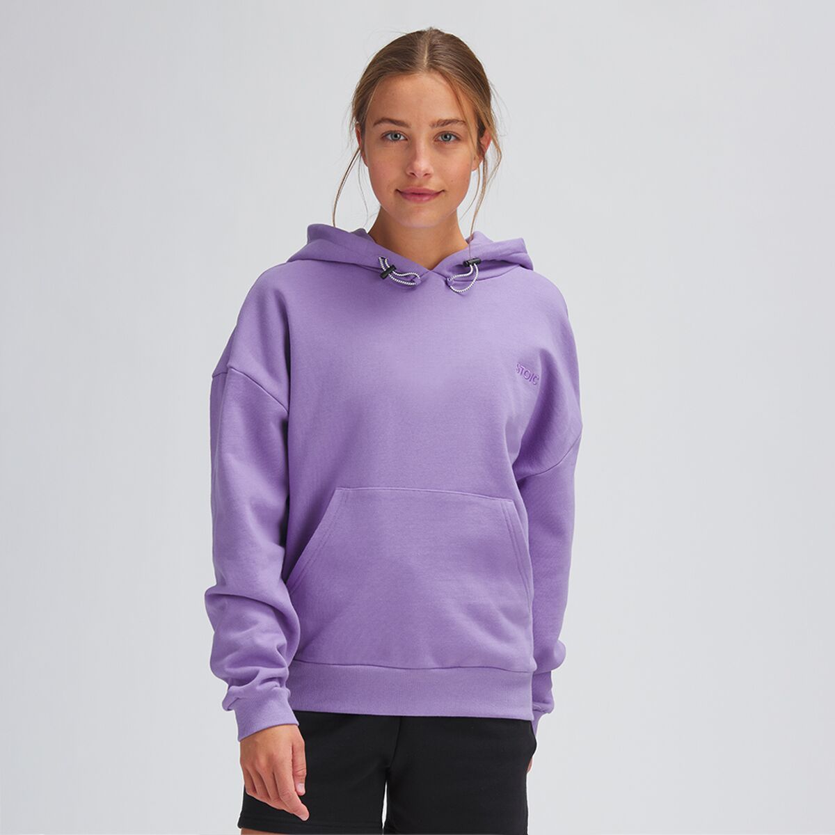 Stoic Midweight Hoodie - Women's Chaulk Violet, XL