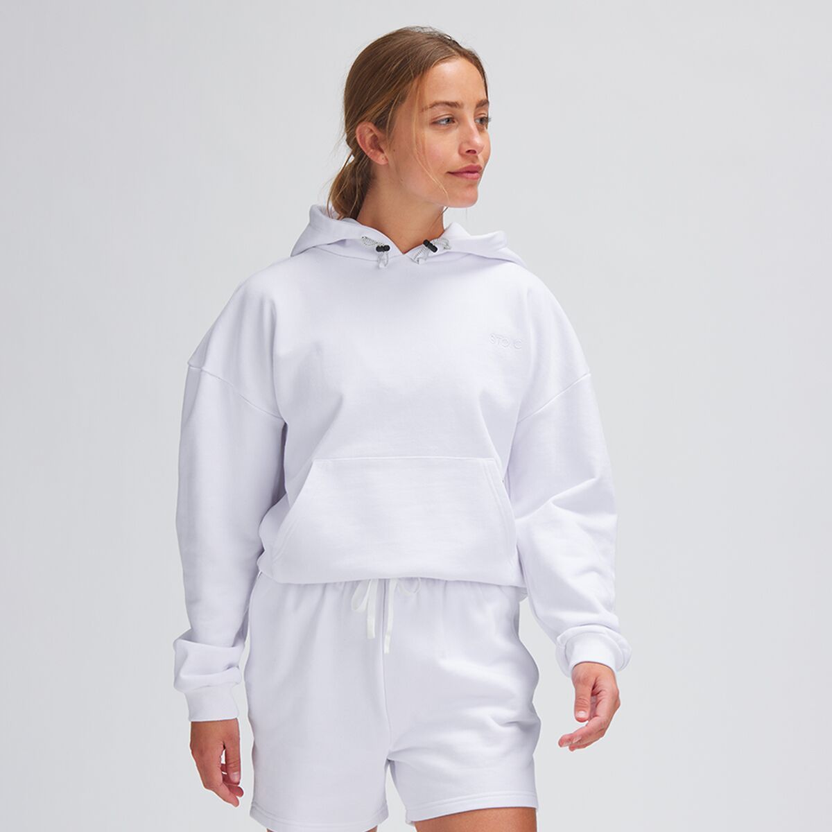 Stoic Midweight Hoodie - Women's Egret, S
