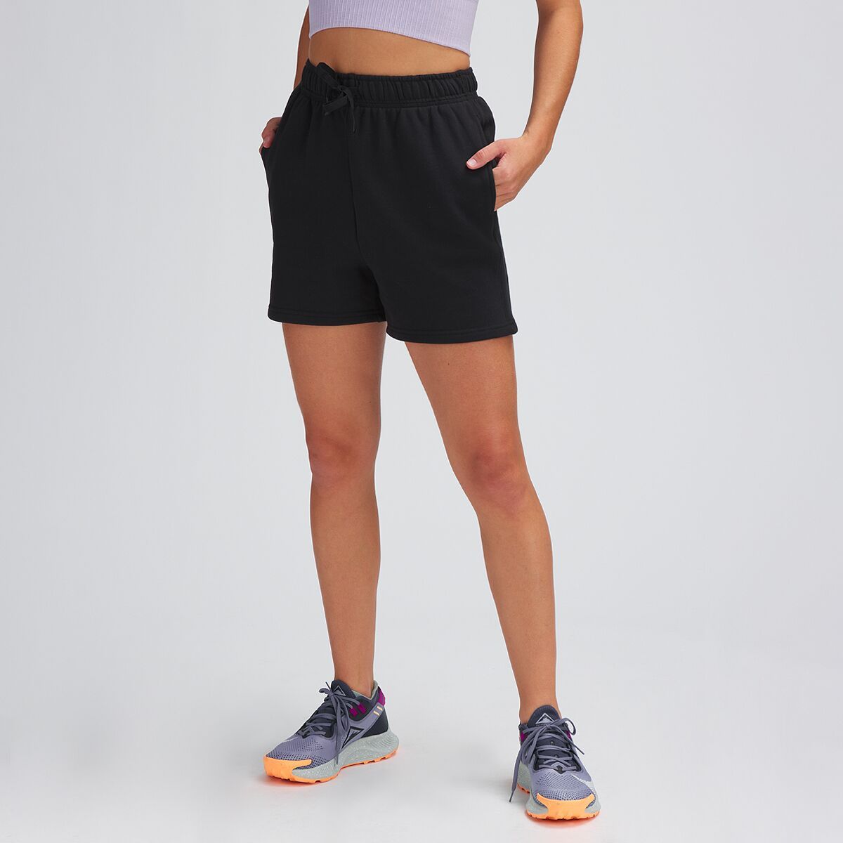 Stoic Sweat Short - Past Season - Women's Moonless Night, XS