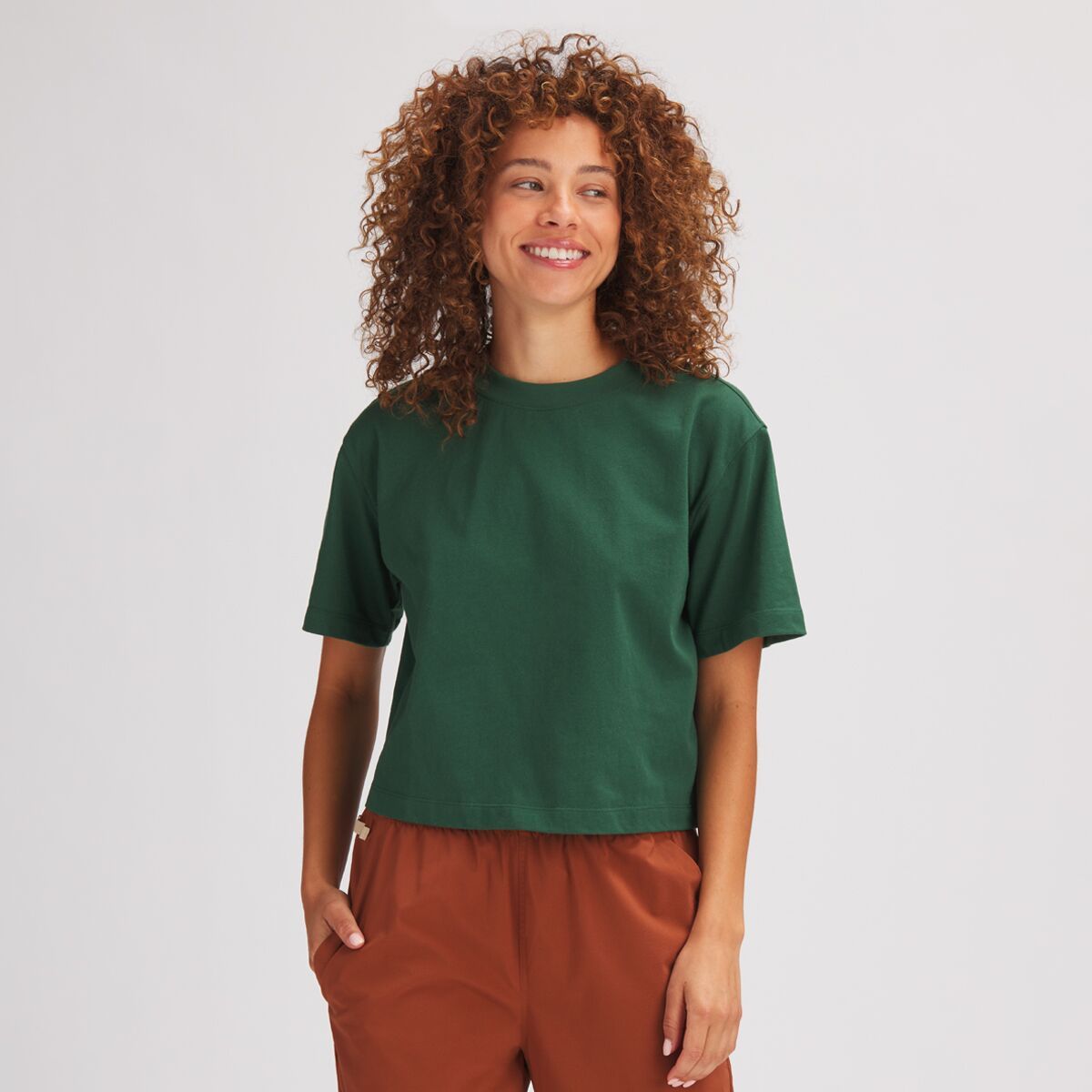 Stoic Daily T-Shirt - Women's Trekking Green, M