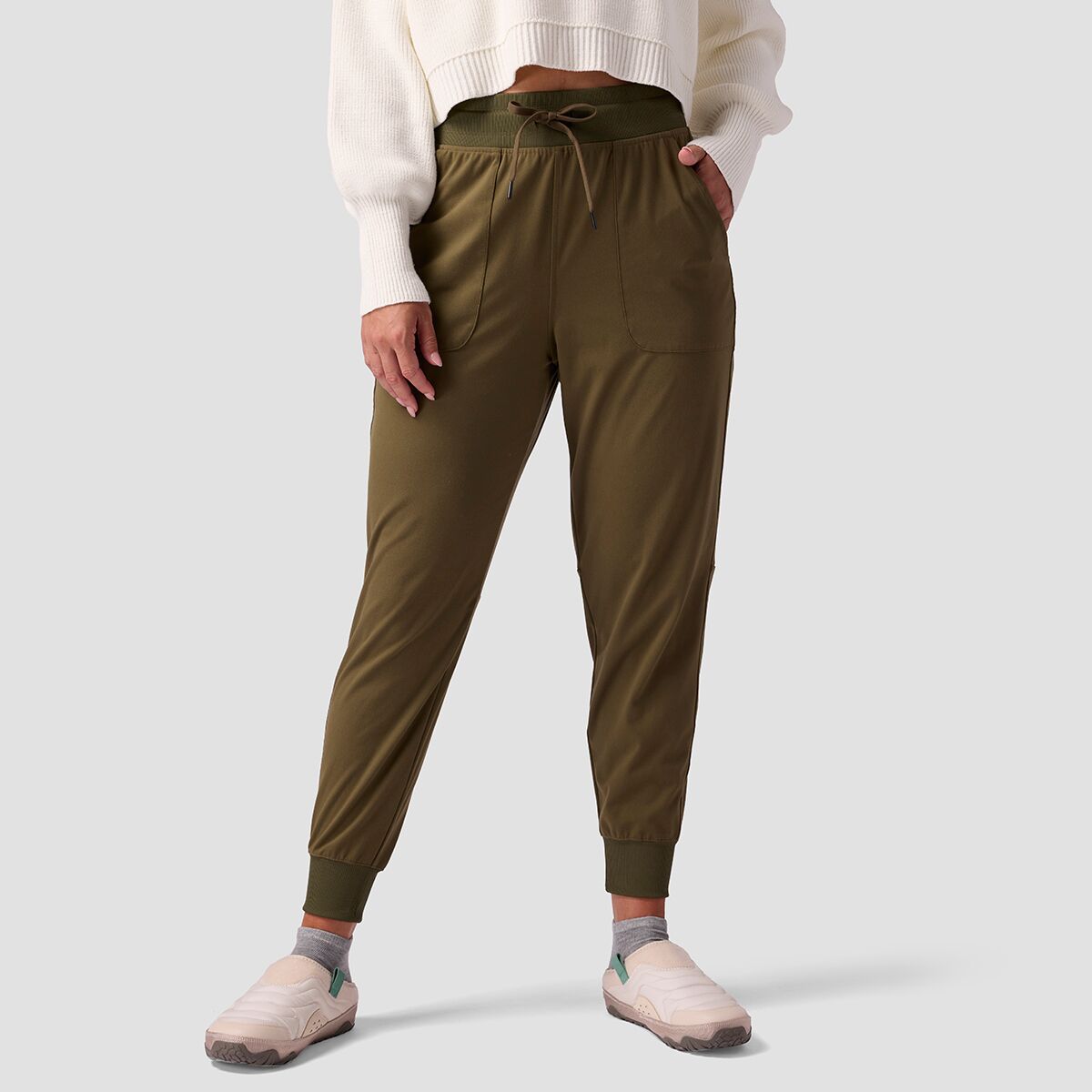 Image of Stoic Venture Jogger - Women's Olive Night, XS