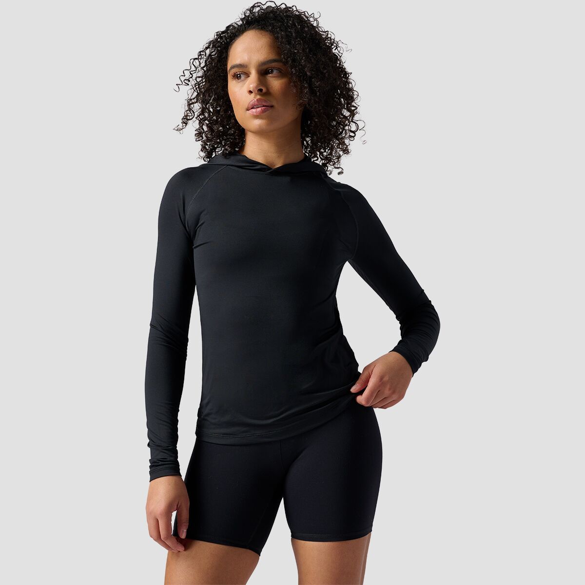 Stoic Venture UPF Sun Hoodie - Women's Stretch Limo, XL