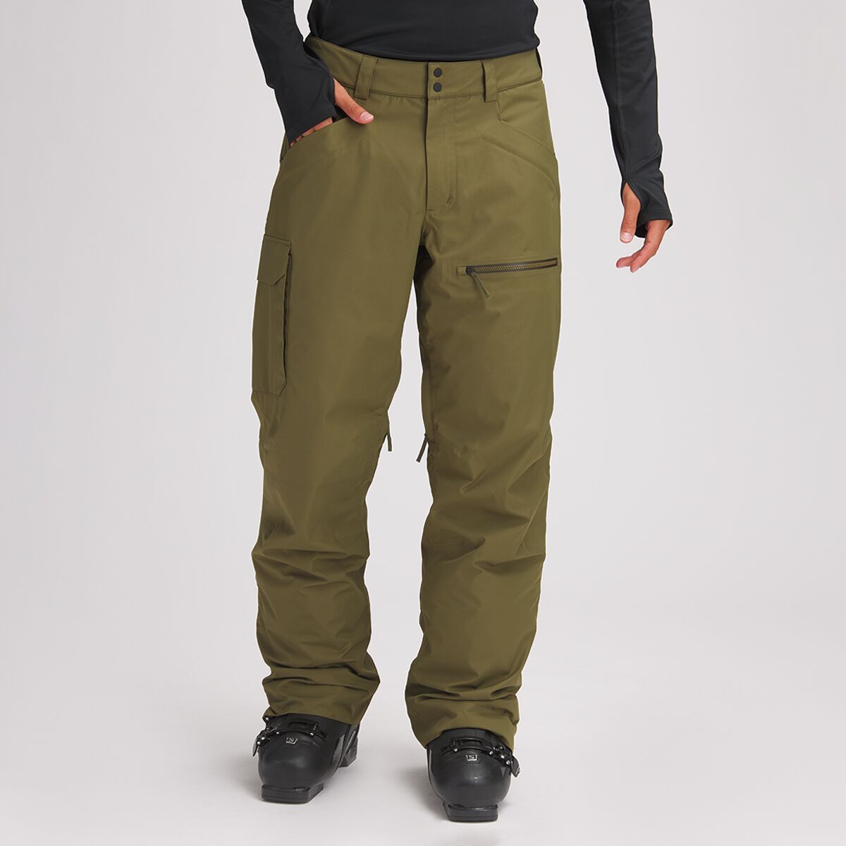 Image of Stoic Insulated Snow Pant - Men's Olive Night, XXL