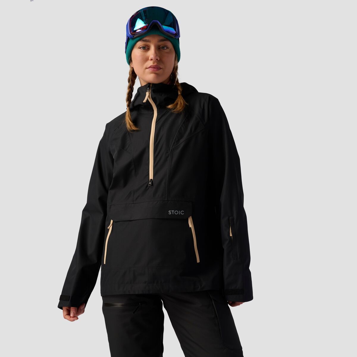 Stoic Shell Anorak - Women's Black, XS