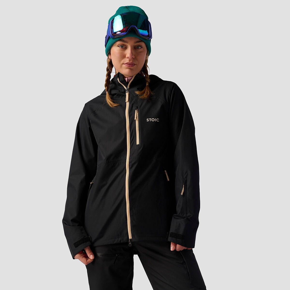 Stoic Shell Full-Zip Jacket - Women's Black, XS