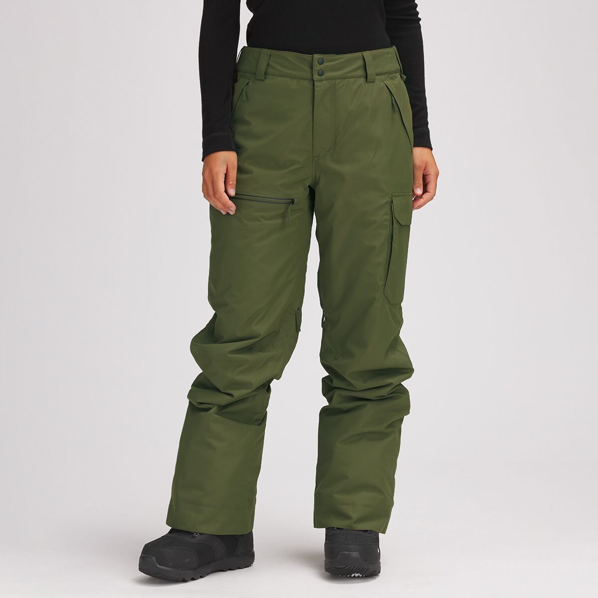 Stoic Insulated Snow Pant - Women's Olive night, S