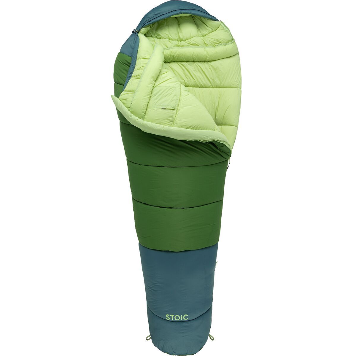 Stoic Groundwork Single Sleeping Bag - 0 Degree Synthetic Hydro/Cactus/Margarita, One Size