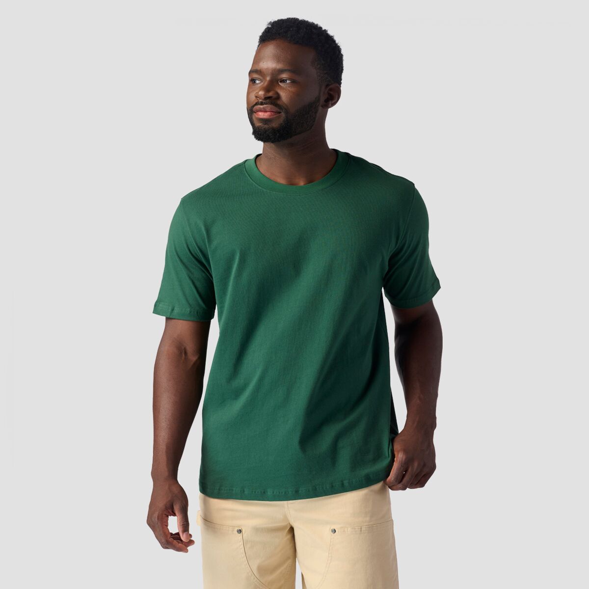 Stoic Relaxed Midweight T-Shirt - Men's Trekking Green, S