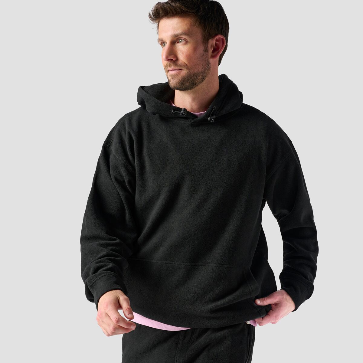 Stoic Micro Fleece Hoodie - Men's Stretch Limo, M