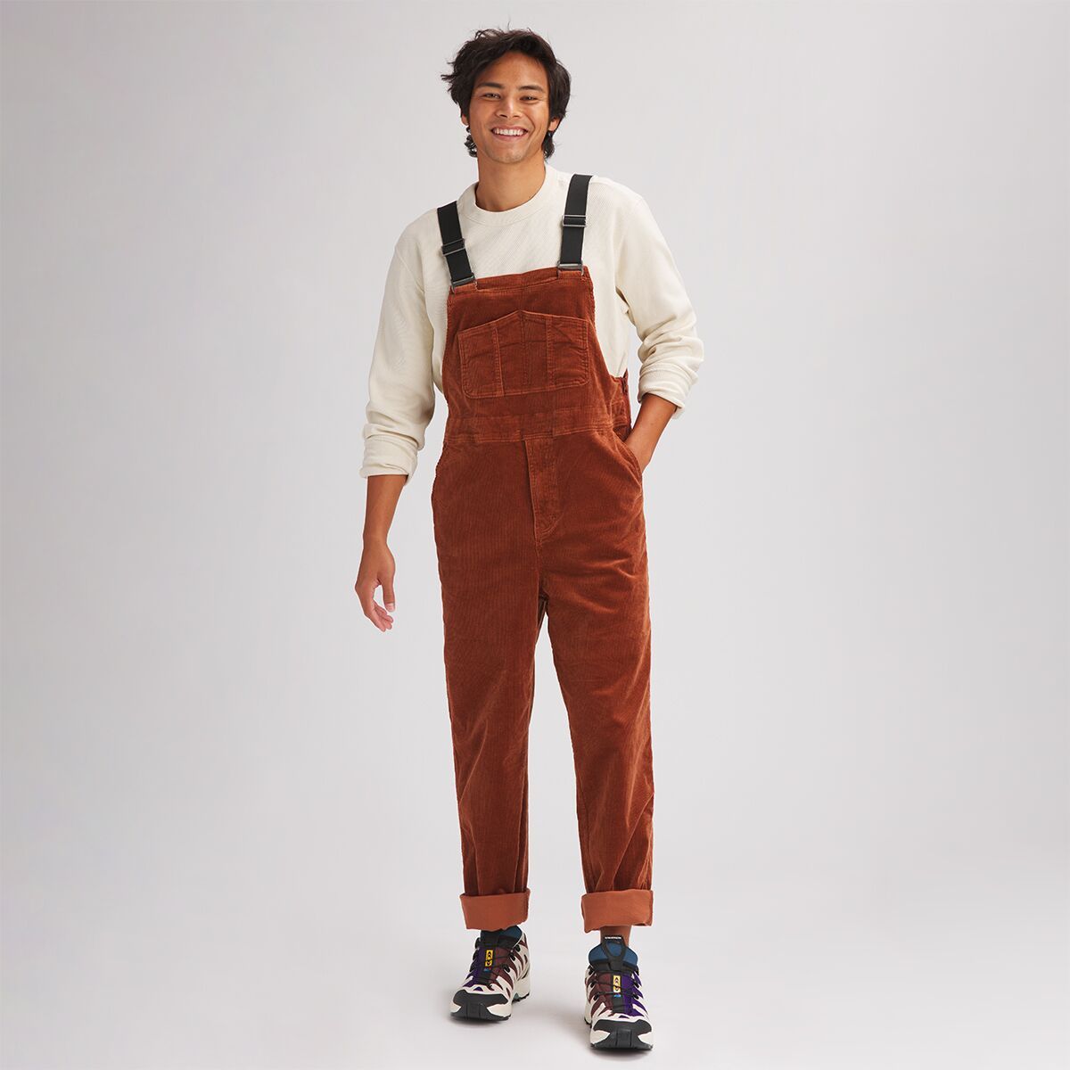 Stoic Corduroy Overall - Men's Tortoise Shell, M