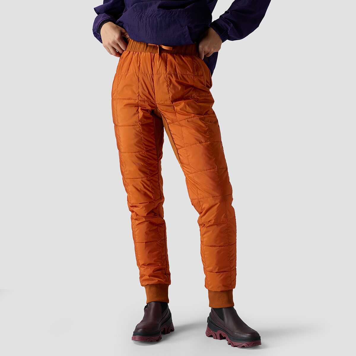 Stoic Puffer Jogger - Women's Rust, L
