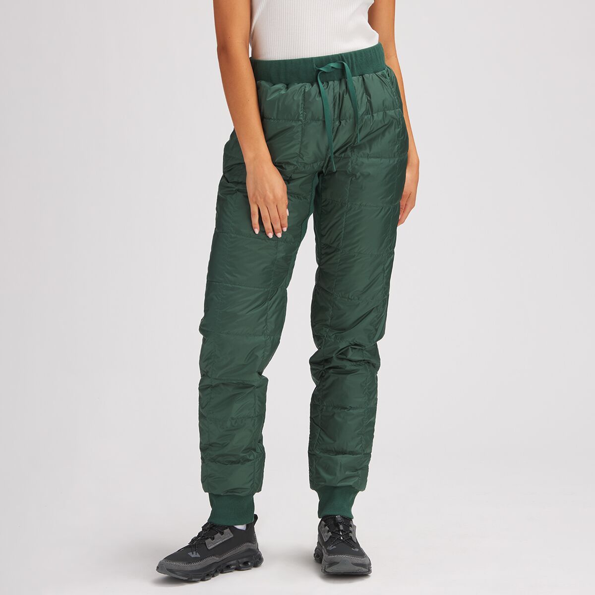 Stoic Puffer Jogger - Women's Trekking Green, XL