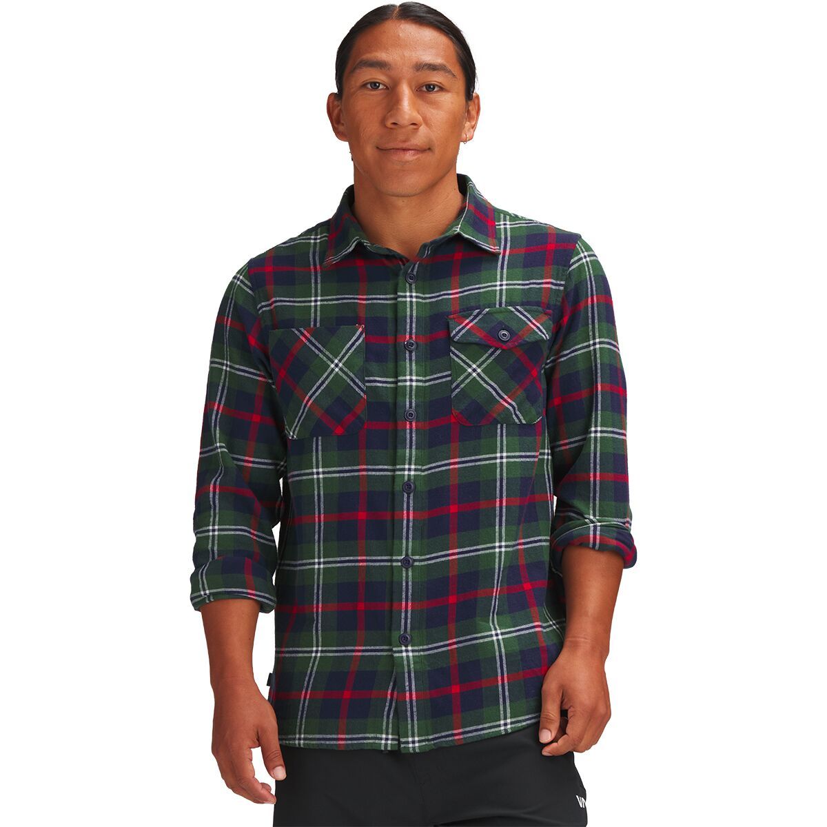 Stoic Daily Flannel - Men's Emerald Plaid, XL