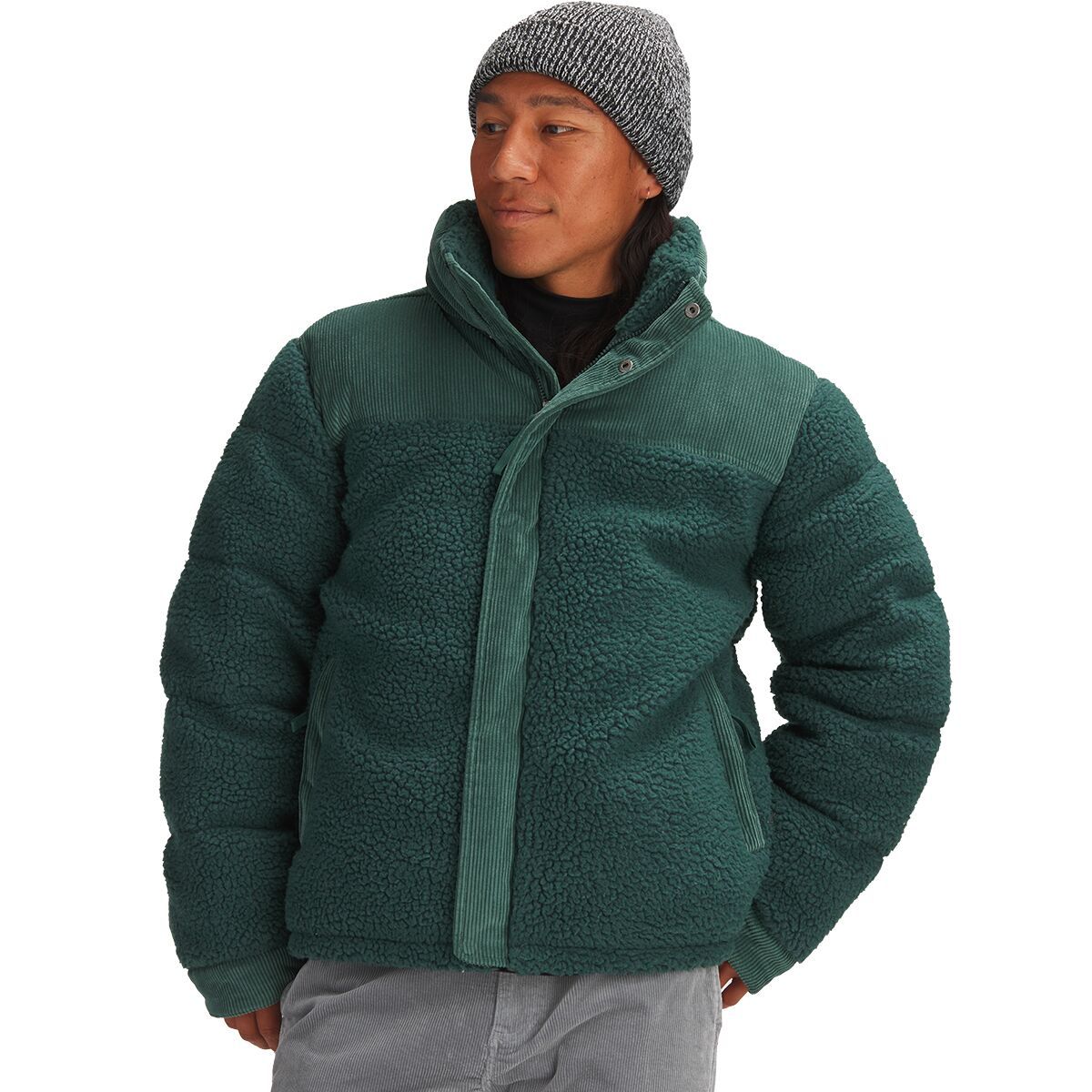 Stoic Sherpa Ultra Puffer - Men's Trekking Green, M