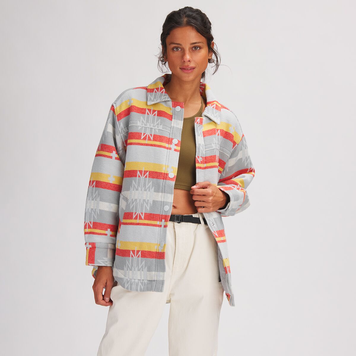 Stoic Printed Shacket - Women's product image