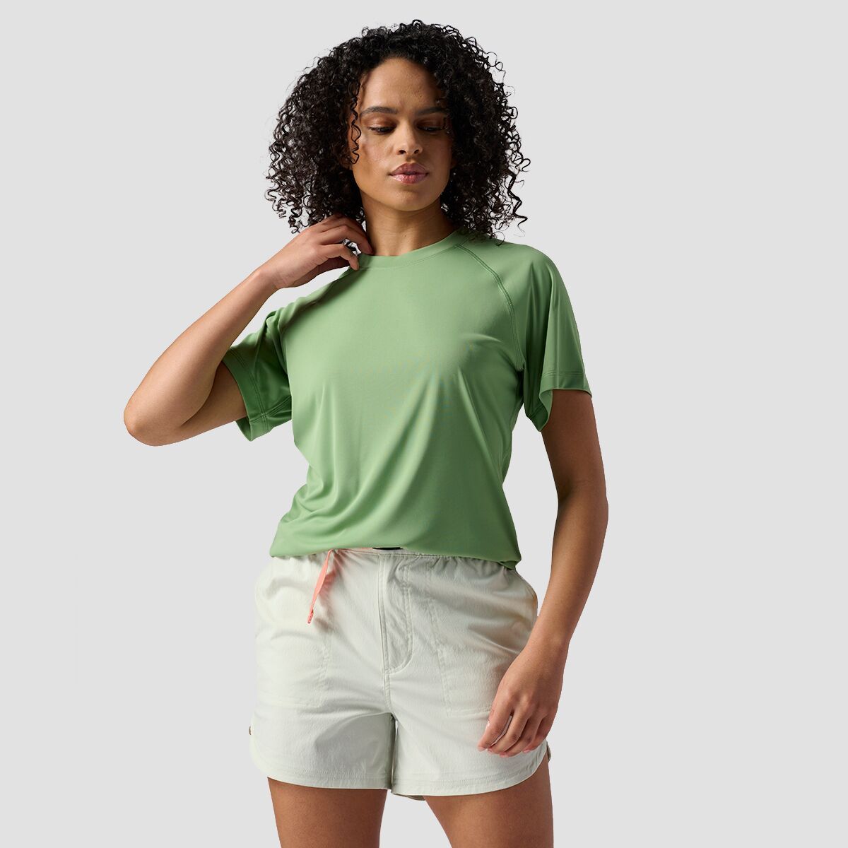 Stoic Short-Sleeve Tech T-Shirt - Women's Loden Frost, S