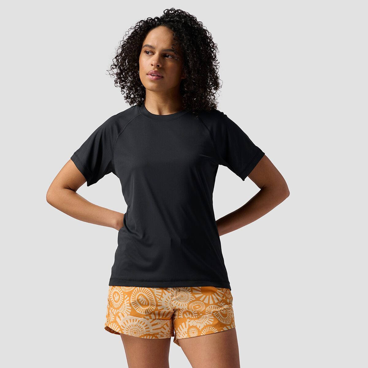 Stoic Short-Sleeve Tech T-Shirt - Women's Stretch Limo, S