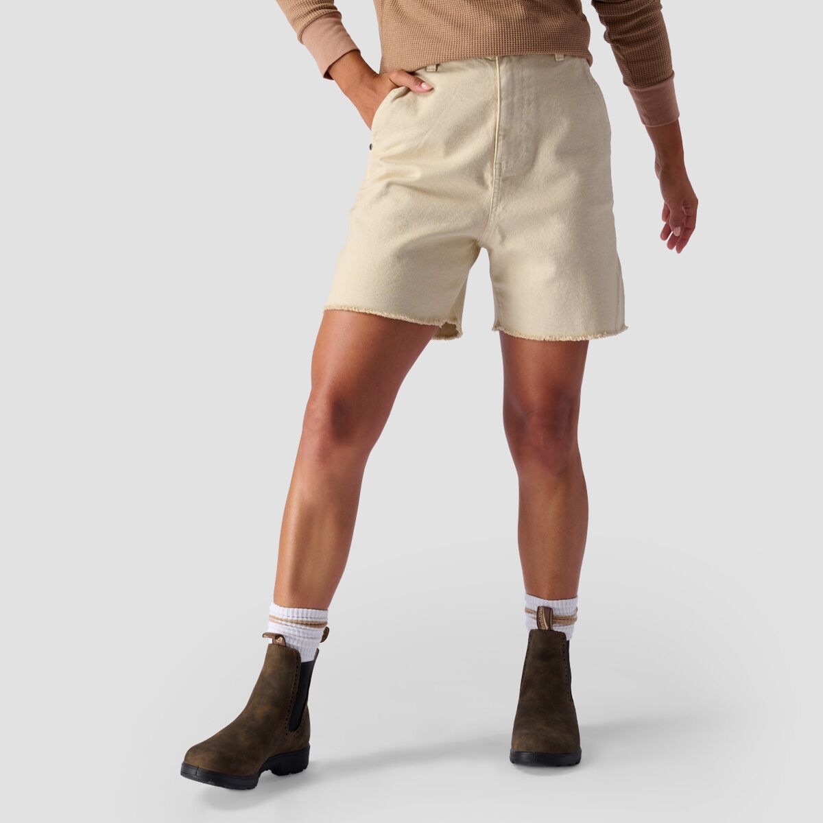 Stoic Stoic Cotton Canvas Workwear Short - Women's Sandshell, 8