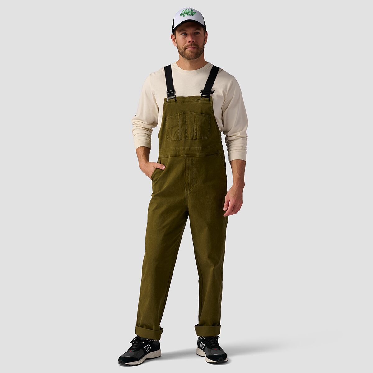 Stoic Venture Overall - Men's Dark Olive, M