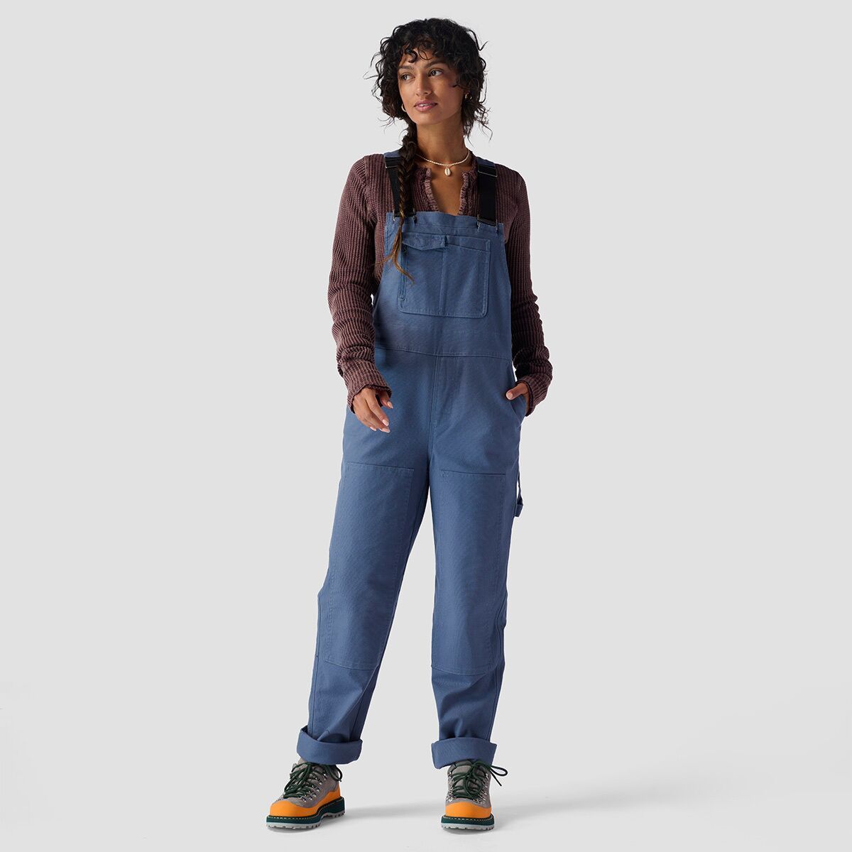 Stoic Cotton Canvas Overall - Women's Vintage Indigo, L