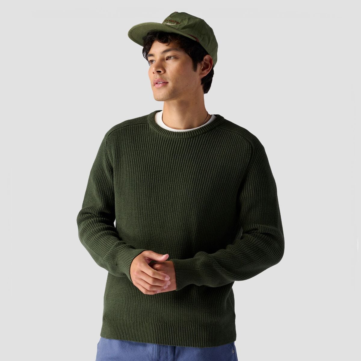Stoic Cotton Fisherman's Sweater - Men's
