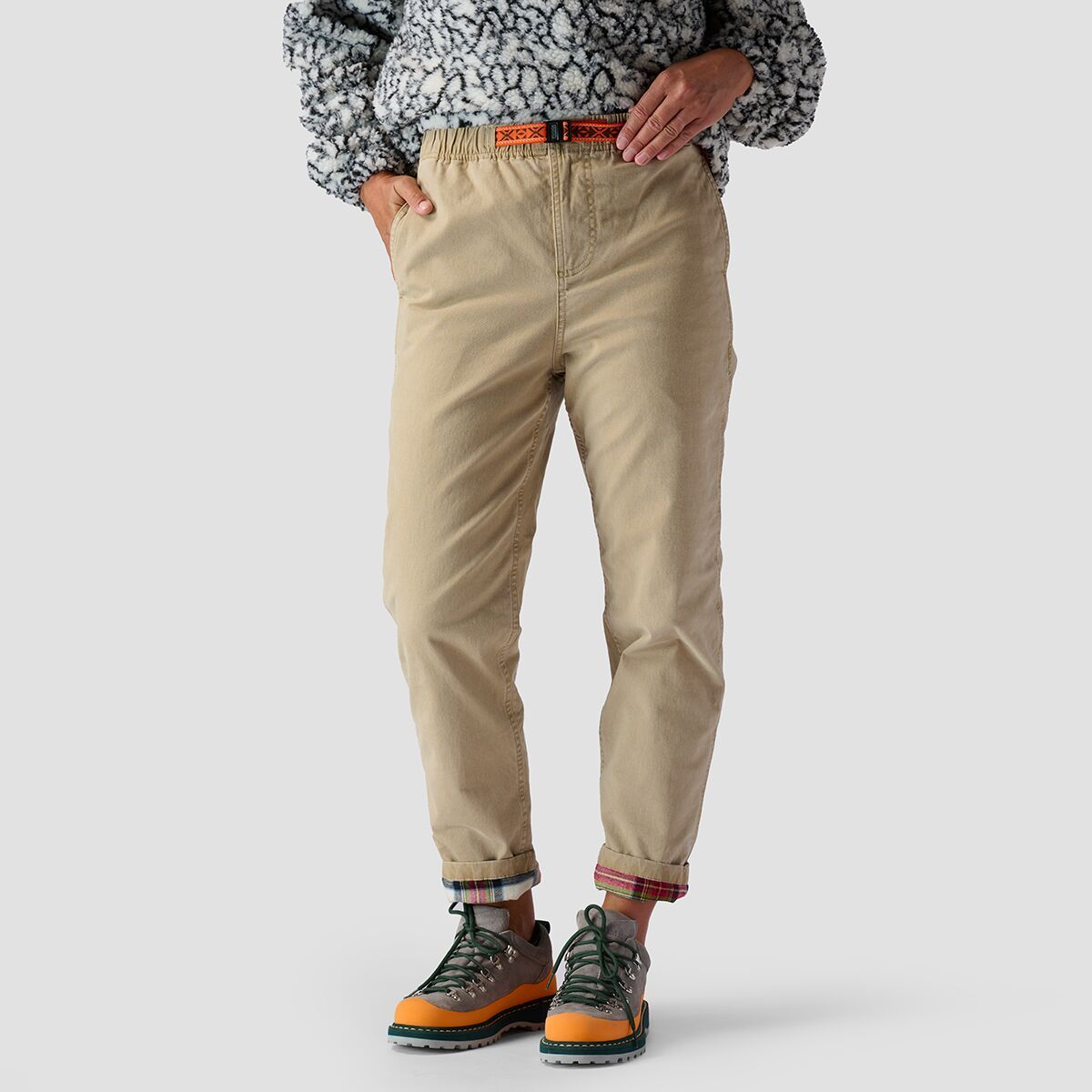 Stoic Flannel Lined Venture Pant - Women's Kelp, XL