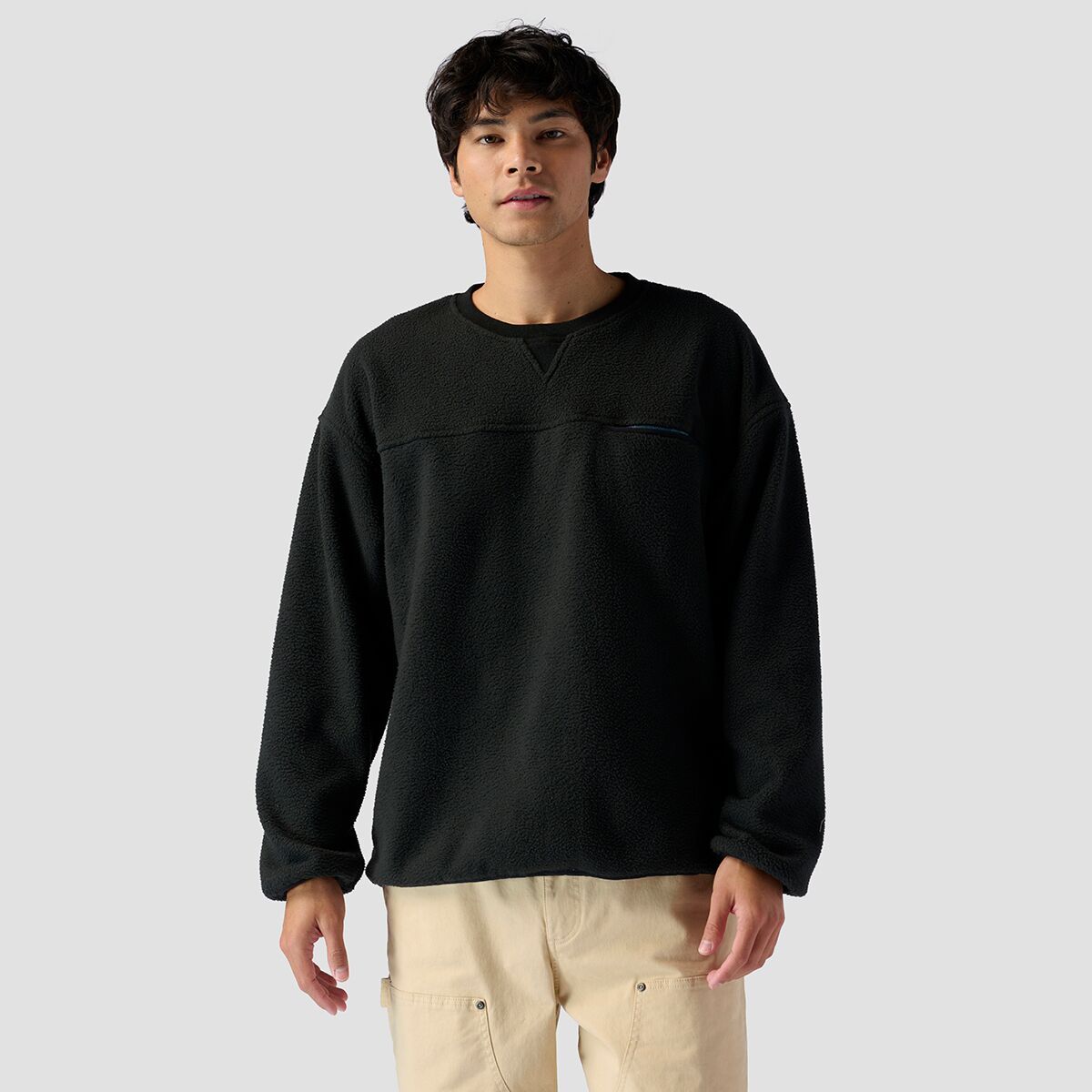 Stoic Polar Fleece Crewneck - Men's Stretch Limo, S
