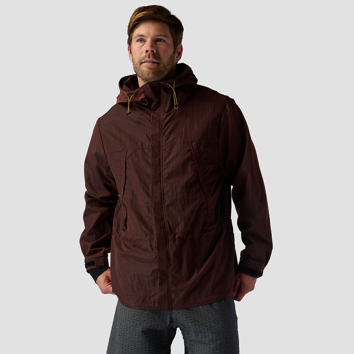 Stoic Ripstop Jacket - Men's Downtown Brown, S