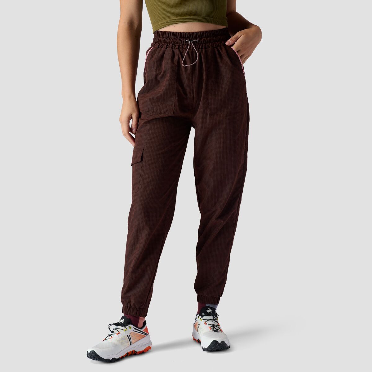 Stoic Ripstop Pant - Women's Downtown Brown, XS