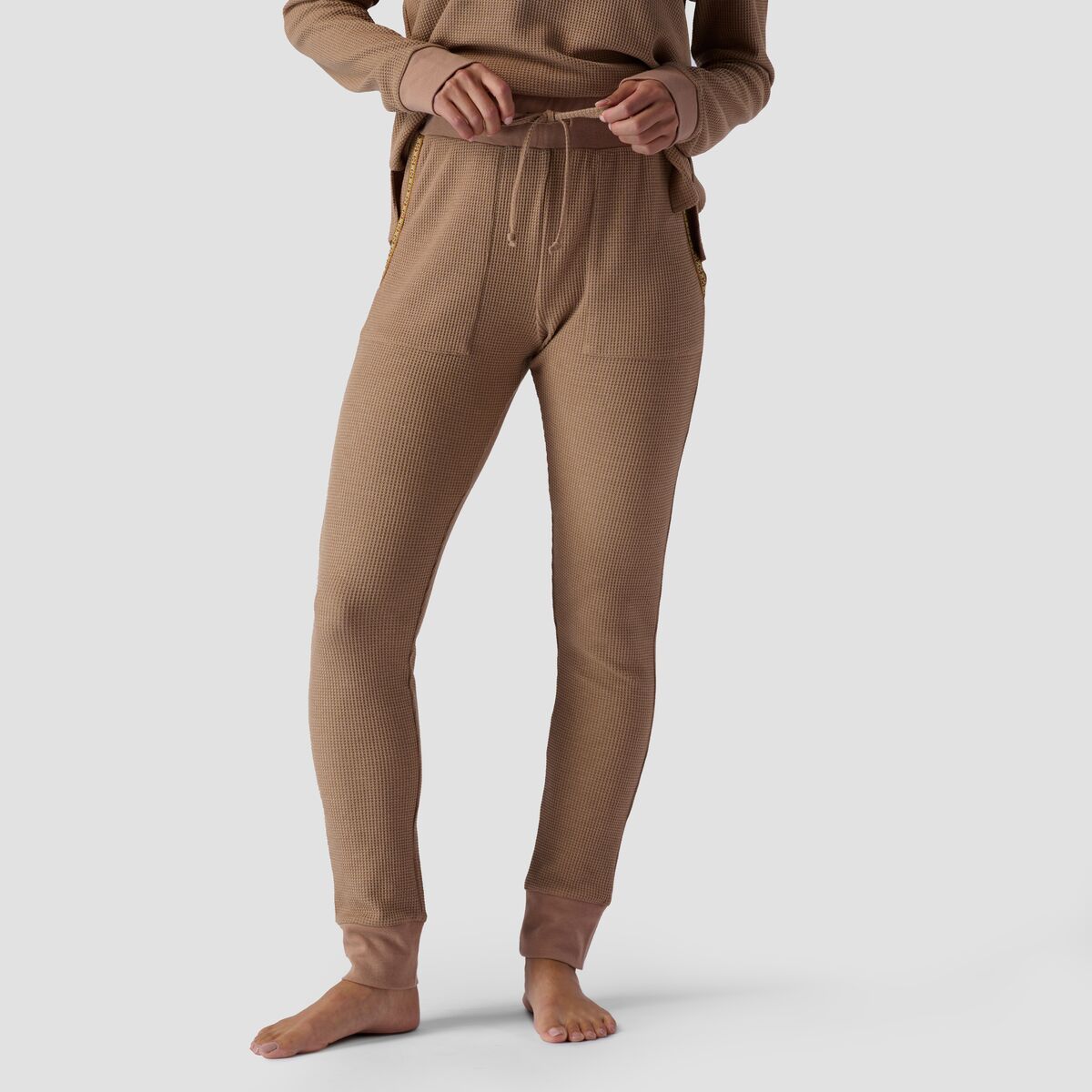 Stoic Wicking Waffle Bottom - Women's Golden Brown, L